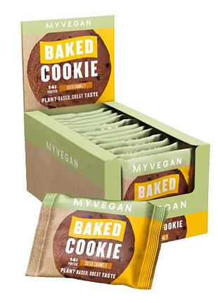 Myvegan baked cookie - 12x75g salted caramel