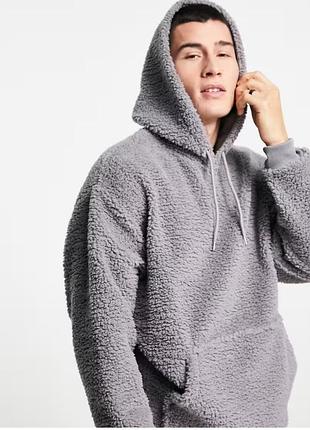 Мегакласне фірмове актуальне худі оверсайз тедді asos