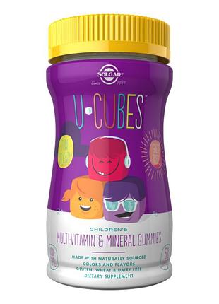 U-cubes children's multi-vitamin & mineral - 60 gummies