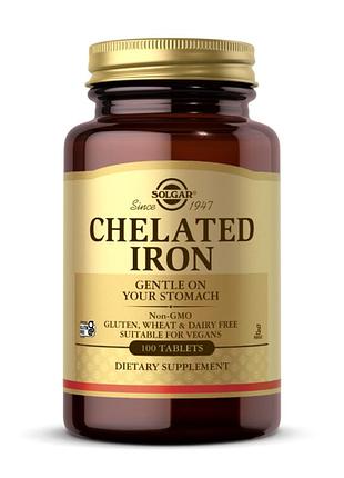 Chelated iron - 100 tabs