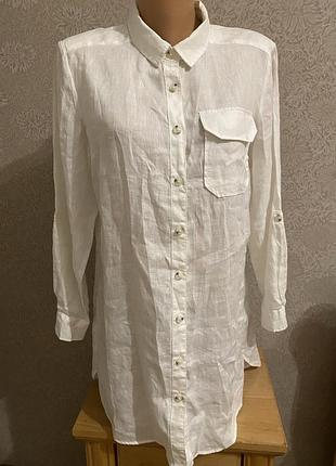 Льняная рубашка next