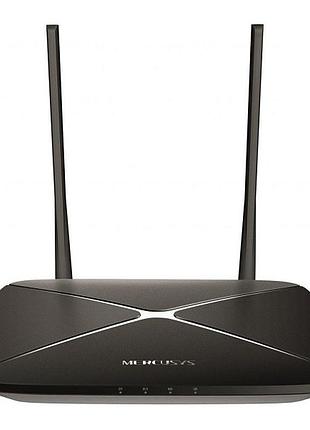 Маршрутизатор mercusys ac12g (ac1200 wireless dual band gigabit router, 3 glan) (код 109879)