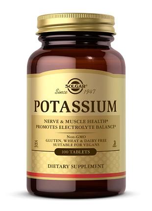 Potassium - 100 tabs