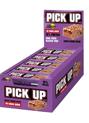 Pickup crispies - 20x45g caramel walnut