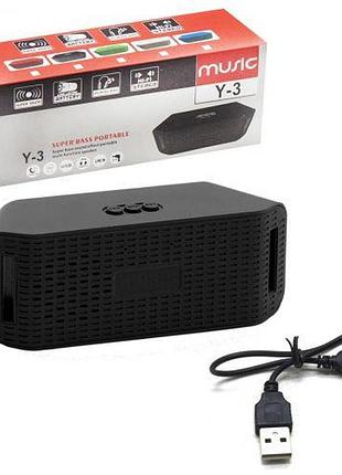 Бездротова колонка "y-3: music", чорний [tsi146138-тsі]