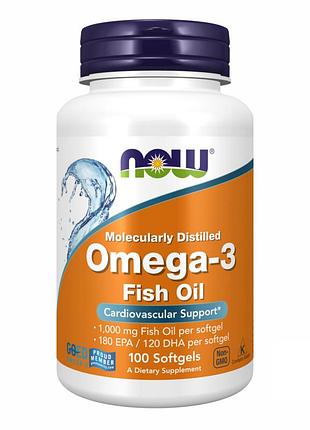 Omega-3 1000mg - 100 sgels (повреждена банка)