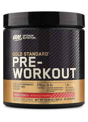 Gold standard pre workout - 300g fruit punch