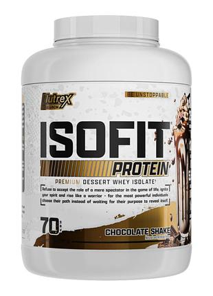 Isofit - 70srv chocolate shake (повреждена банка)