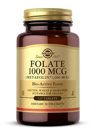 Folate 1000 mcg (as metafolin) - 120 tabs