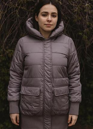 Женская теплая зимняя куртка