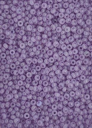 02122 чешский бисер preciosa 10 грамм алебастровый сиреневый