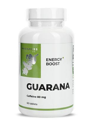 Guarana extract 200mg with caffeine 80mg - 60 tabs