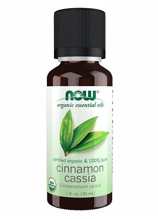 Org cinnamon cassia oil - 30ml (1fl.0z) (пошкоджена етикетка)