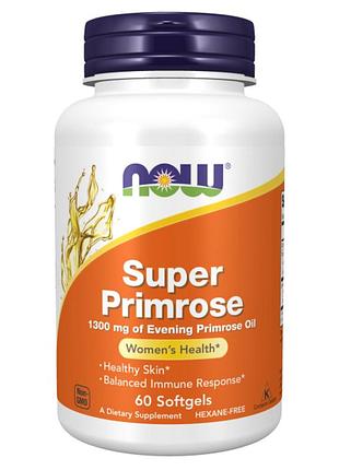 Super primrose 1300mg - 60 sgels (пошкоджена банка)