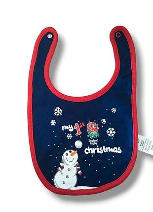 Новогодний слюнявчик