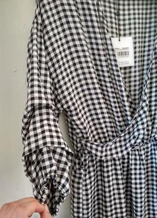 Легке плаття плаття на резинці і поясі6 фото