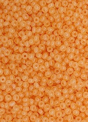 02184 чеський бісер preciosa 10 грам алебастровий персиковий