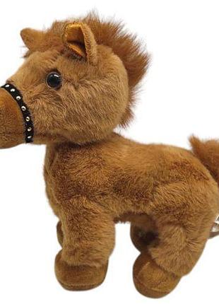 М'яка іграшка "коник" 16 см (коричневий) [tsi281982-тsі]