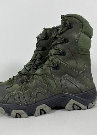 Зимние берцы tracking force gore tex для активной тренировки в любую погоду dm-11