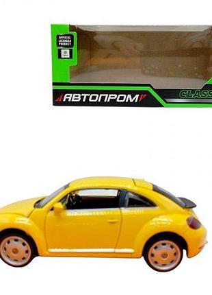 Машина мет. 1:31 volkswagen the beetle, батар., світло, звук, відкр. двері [tsi282635-тsі]