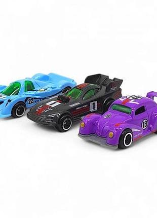 Набір металевих машин - 3 шт. у наборі "автопром" (вид 1) [tsi283054-тsі]