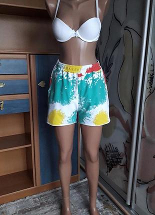 Симпатичні трикотажній шорти, 46-48, бавовна