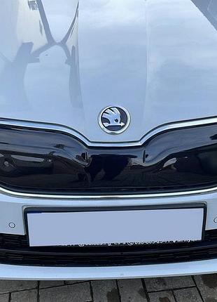 Зимова решітка (2017-2020) глянцева для skoda octavia iii a7 рр