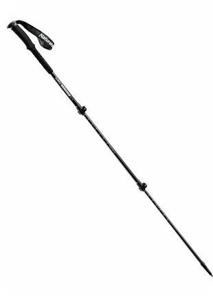 Треккинговая палка телескопическая naturehike st 03 (nh17d017-d) 62-135см - серый