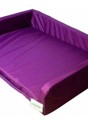 Диван для собак и кошек lucky pet оскар №1 30x40x15 см фиолетовый (4820224211855)