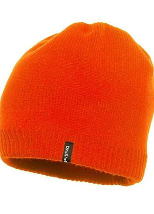 Водонепроницаемая шапка dexshell l-xl оранжевая зимняя шапка для охоты и рыбалки теплый головной убор ve-33