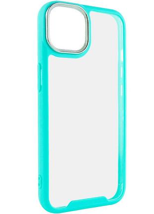 Чехол на apple iphone 14 / для айфон 14 с цветным бортами глянцевая