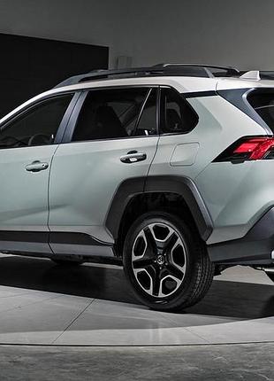 Поперечные дуги oem для рейлингов trd (2 шт) для toyota rav 4 2019- гг