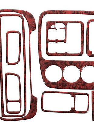 Декор на панель чорний для honda crv 1996-2001 рр