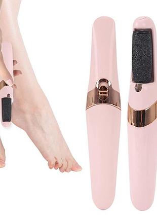 Електрична пемза для ніг з 2 насадками flawless pedi, usb