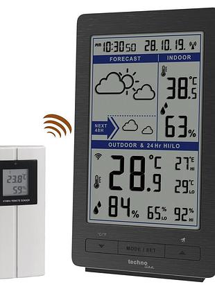 Метеостанция technoline ws9485 grey (ws9485), тёмно-серый