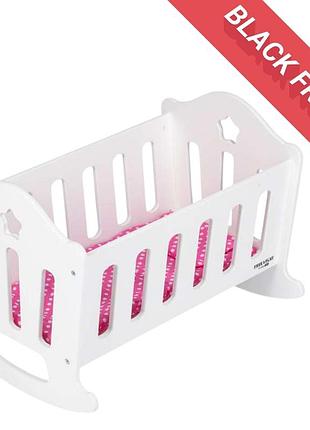 Колиска для ляльок free 2 play, white