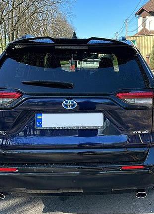 Спойлер (черный) для toyota rav 4 2019- гг