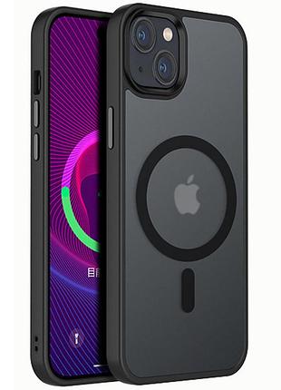 Чехол на apple iphone 15 plus / для айфон 15+ плюс с функцией магсейф magsafe
