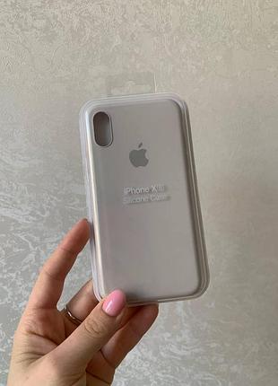 Чехол iphone x\xs | закрытый низ камень