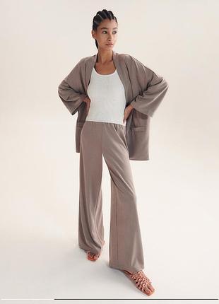 Трикотажні брюки-палаццо reserved