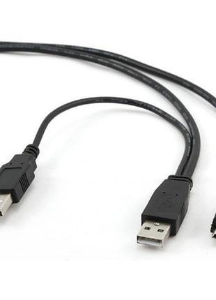 Кабель для передачи данных usb 2.0 amx2 to mini 5p 0.9m cablexpert (ccp-usb22-am5p-3) ptr