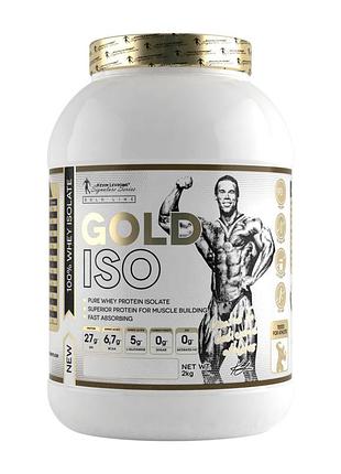 Протеин изолят gold iso 2000 g (strawberry)