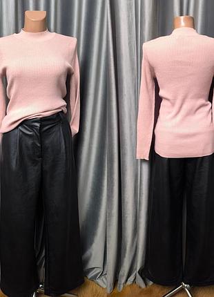 Стильный базовый свитер водолазка гольф