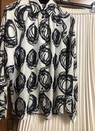 Стильна шикарна натуральна блузка , віскоза шовкова