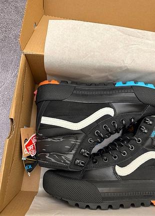 Кросівки vans sk8 gore-tex black blue 5