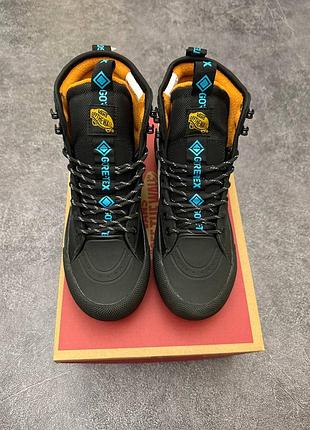 Кросівки vans sk8 gore-tex black blue 2