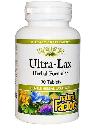 Травяная формула ultra-lax, herbal formula, 90 tablets