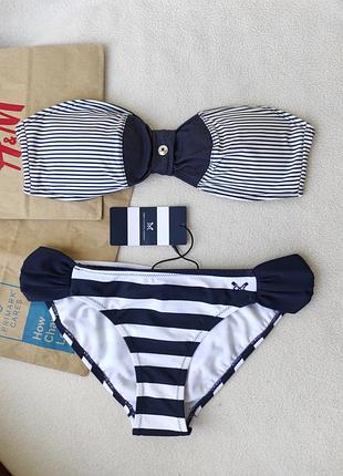 Верх лиф топ от купальника бандо без бретели primark ocean club р. 80 в