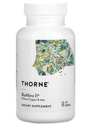 Мінеральний комплекс thorne research biomins ii 120 capsules