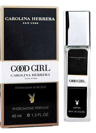 Духи жіночі carolina herrera good girl pheromone parfum 40 мл парфум кароліна еррера гуд герл